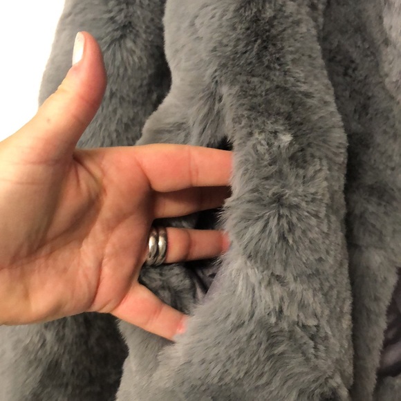 Top shop warm and fuzzy mini jacket- brand new - Picture 6 of 6